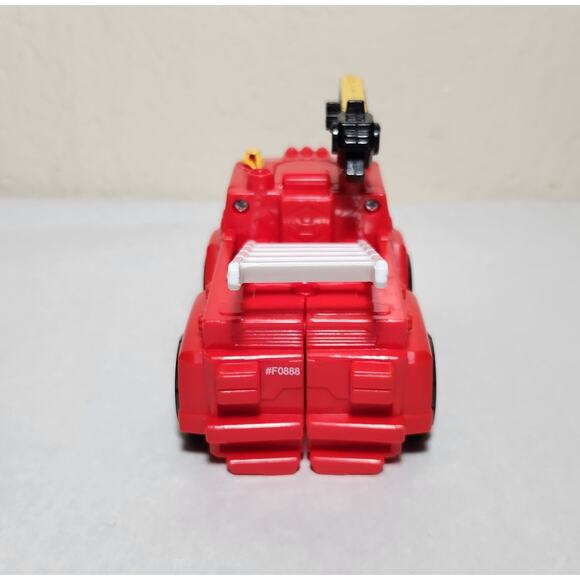 Transformers Playskool Rescue Bots Heatwave The Fire Bot Truck W/ Blaster Loose - Picture 8 of 8